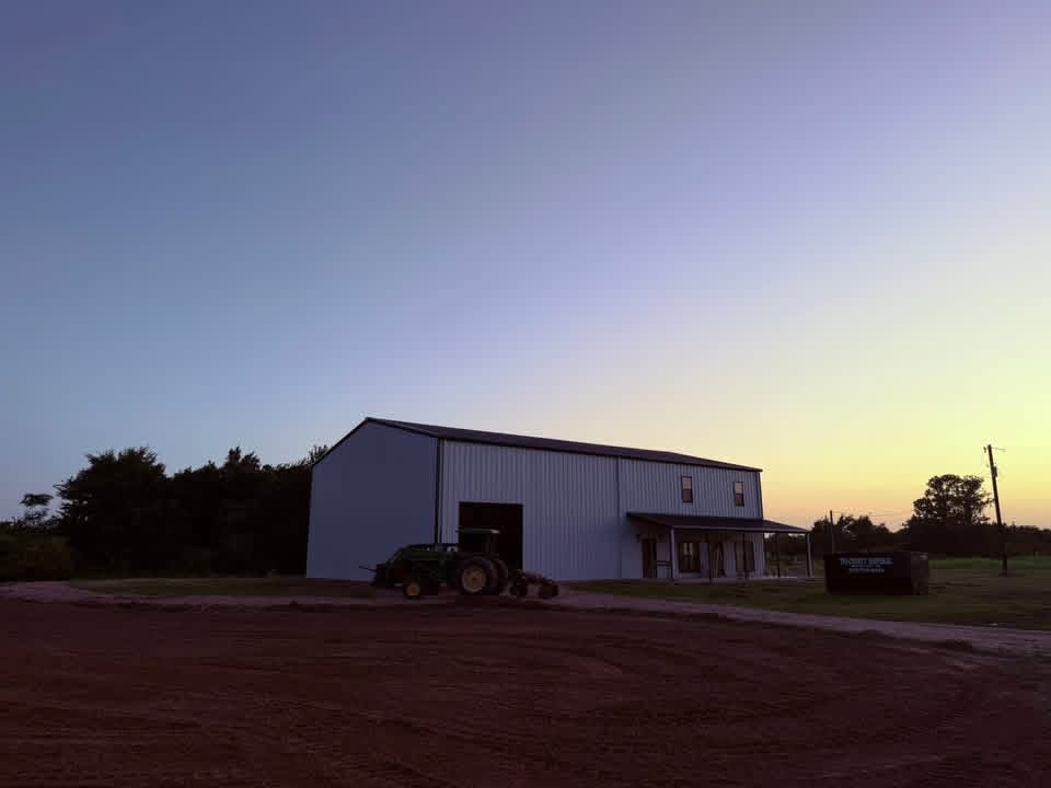 Shop & Barndominium by Vitek Construction — Custom Build · Fayette County
