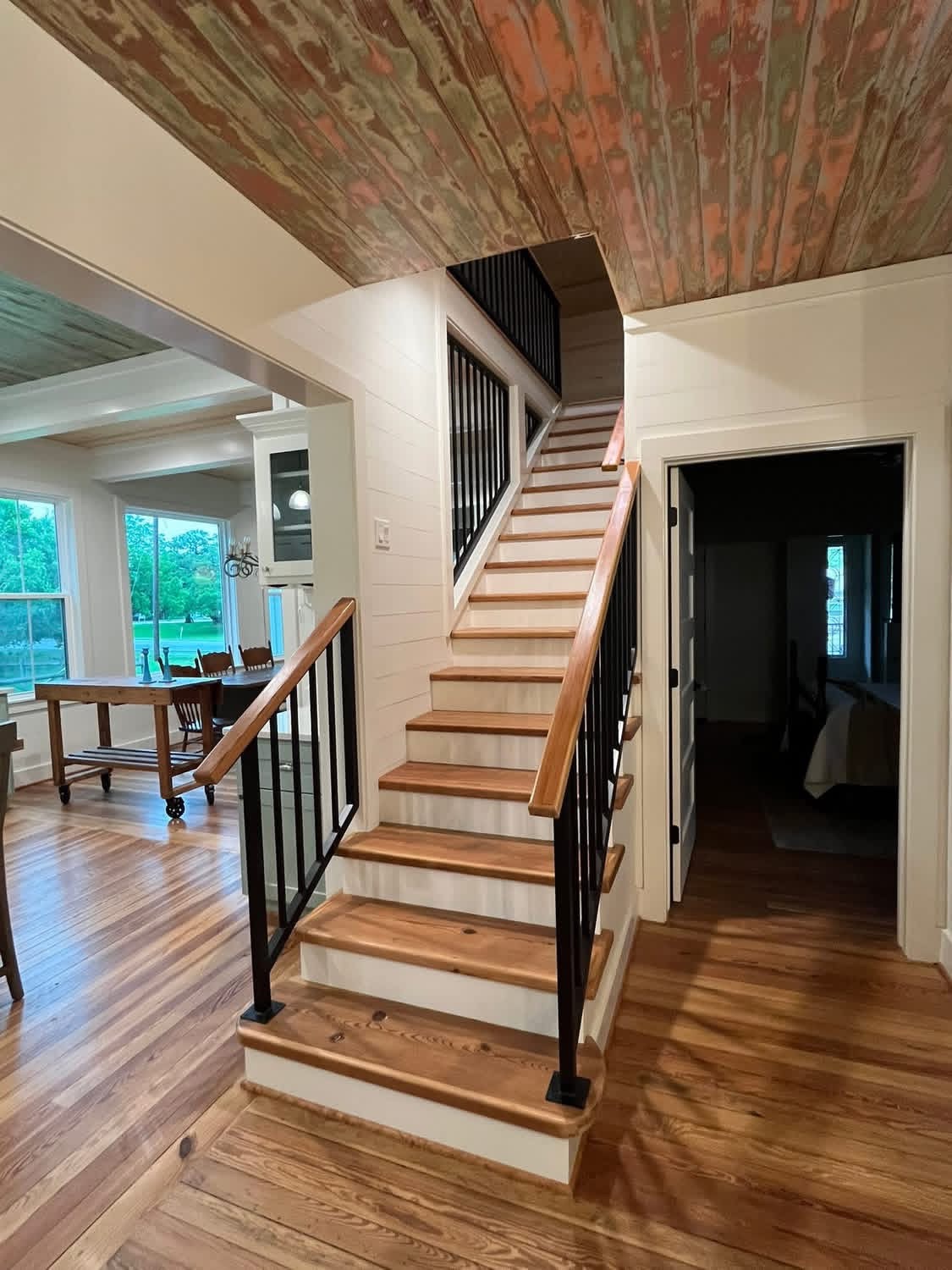 Reclaimed Wood Interior by Vitek Construction — Remodel · Fayetteville, TX